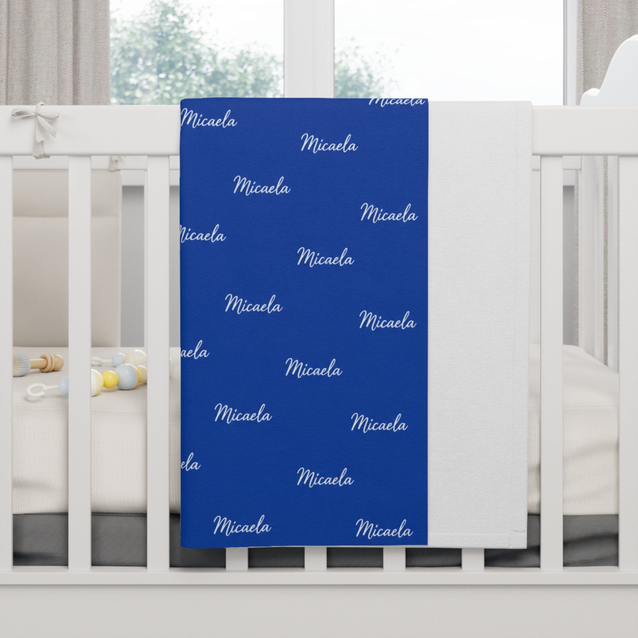 Personalized Soft Fleece Baby Blanket