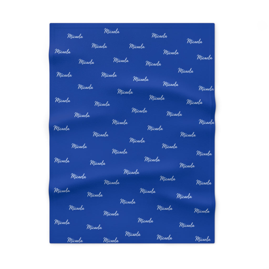 Personalized Soft Fleece Baby Blanket