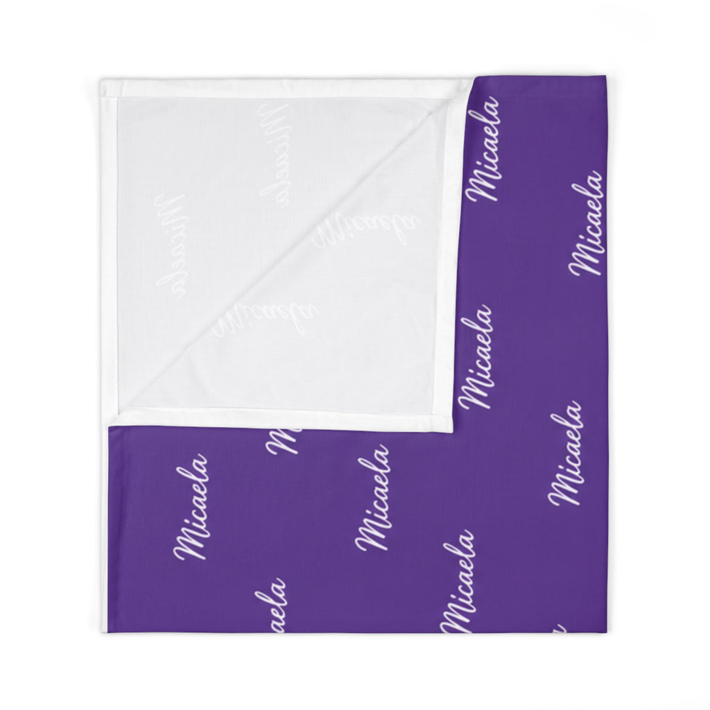 Personalized Baby Swaddle Blanket