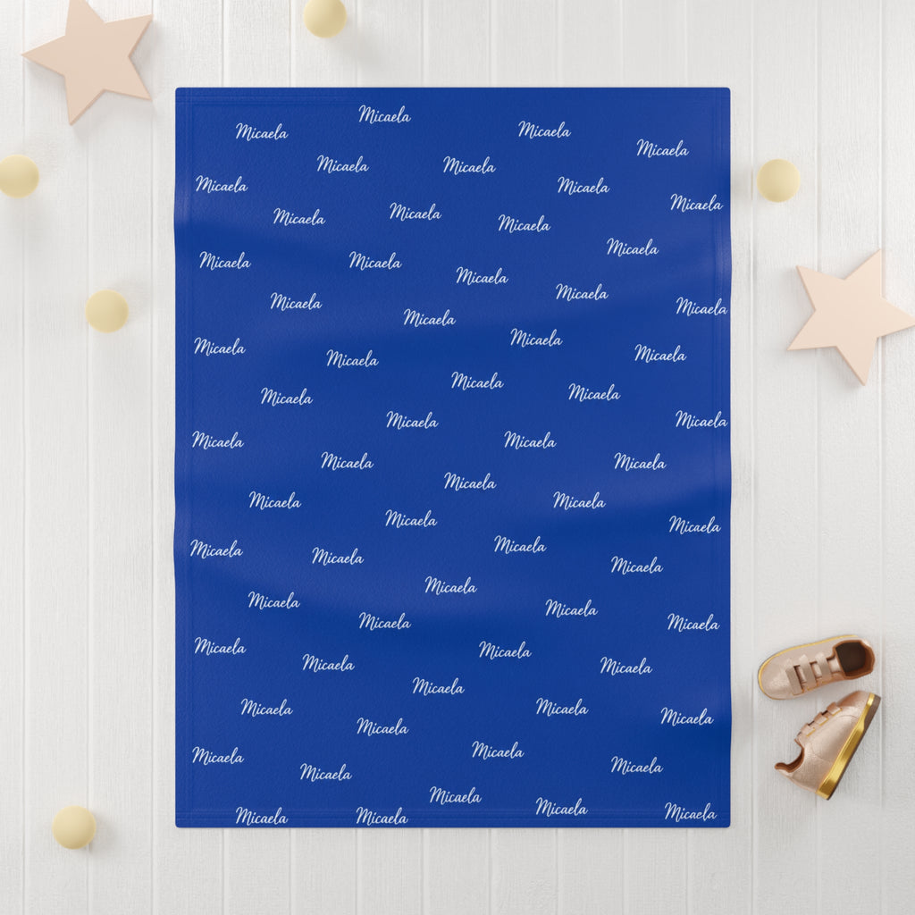 Personalized Soft Fleece Baby Blanket