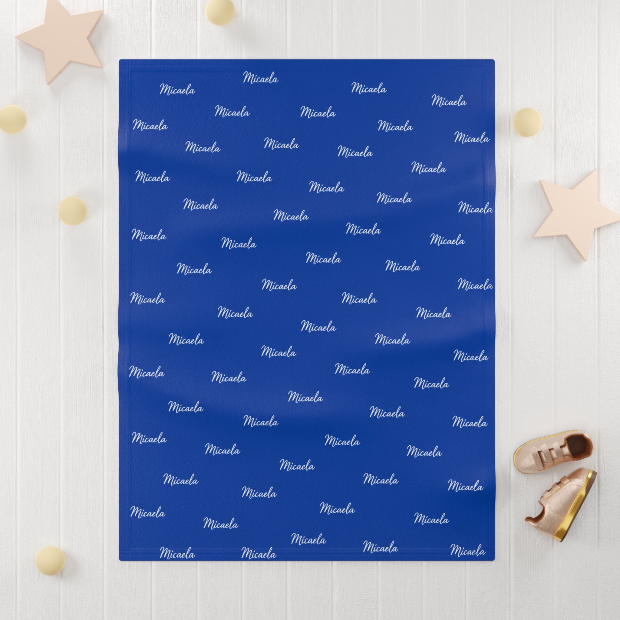 Personalized Soft Fleece Baby Blanket